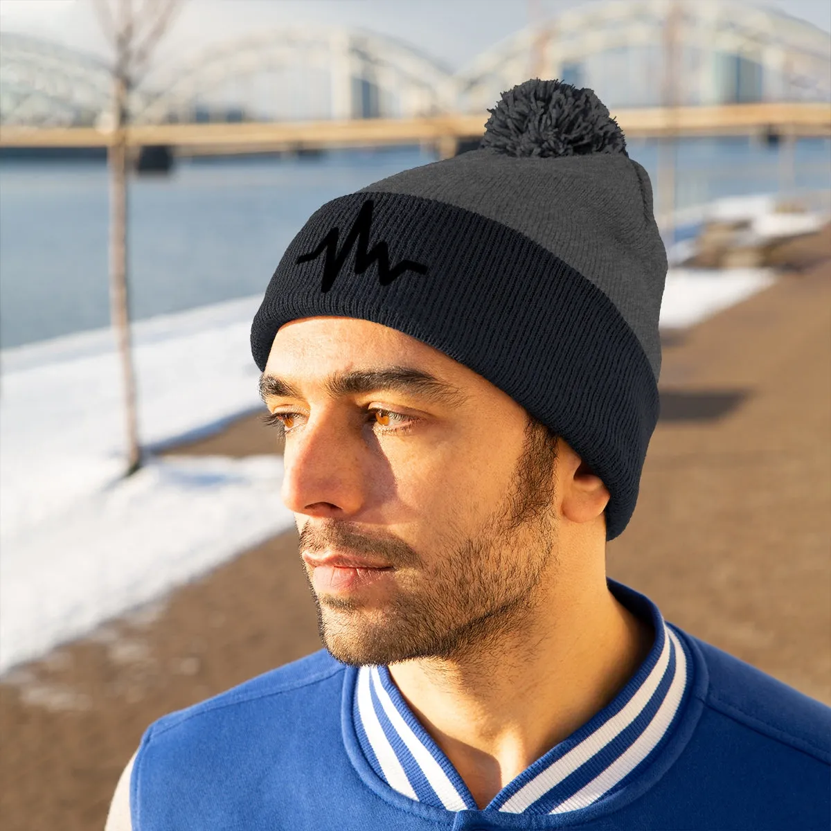 Official MAXLIFE Pom Pom Beanie