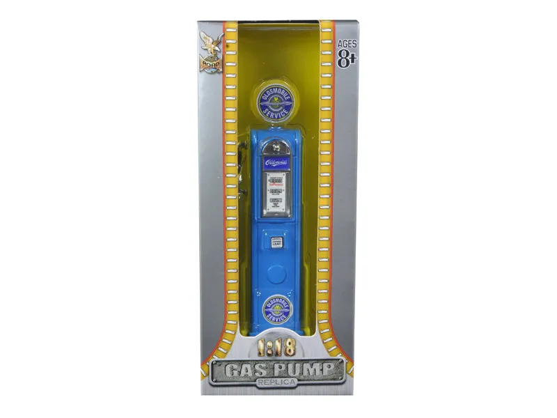 Oldsmobile Vintage Gas Pump Digital for 1/18 Scale Diecast Cars by Road Signature