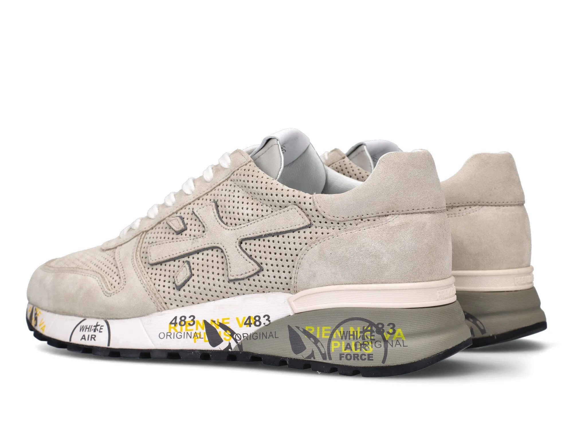 Premiata Mick sneakers Primavera Estate in camoscio