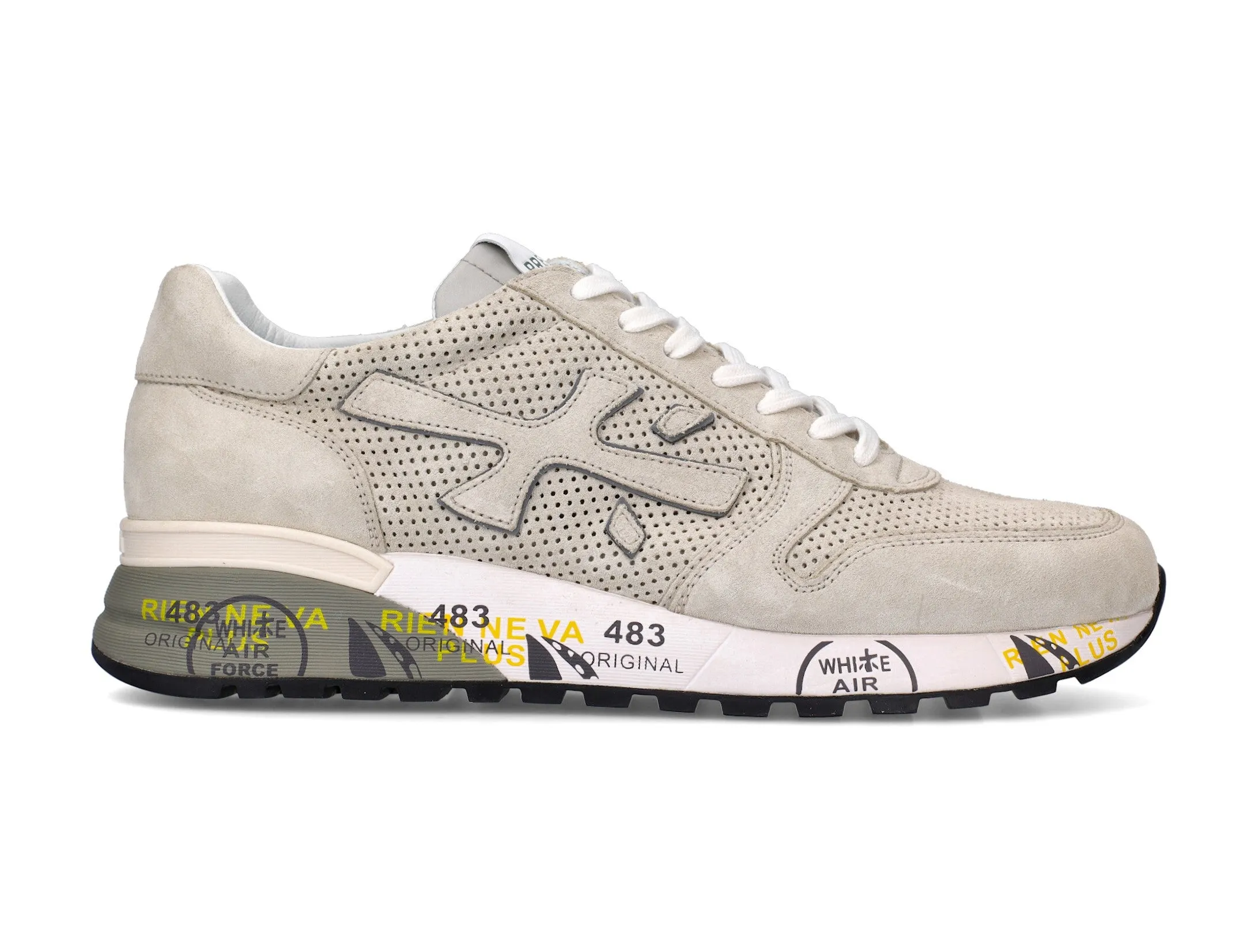 Premiata Mick sneakers Primavera Estate in camoscio