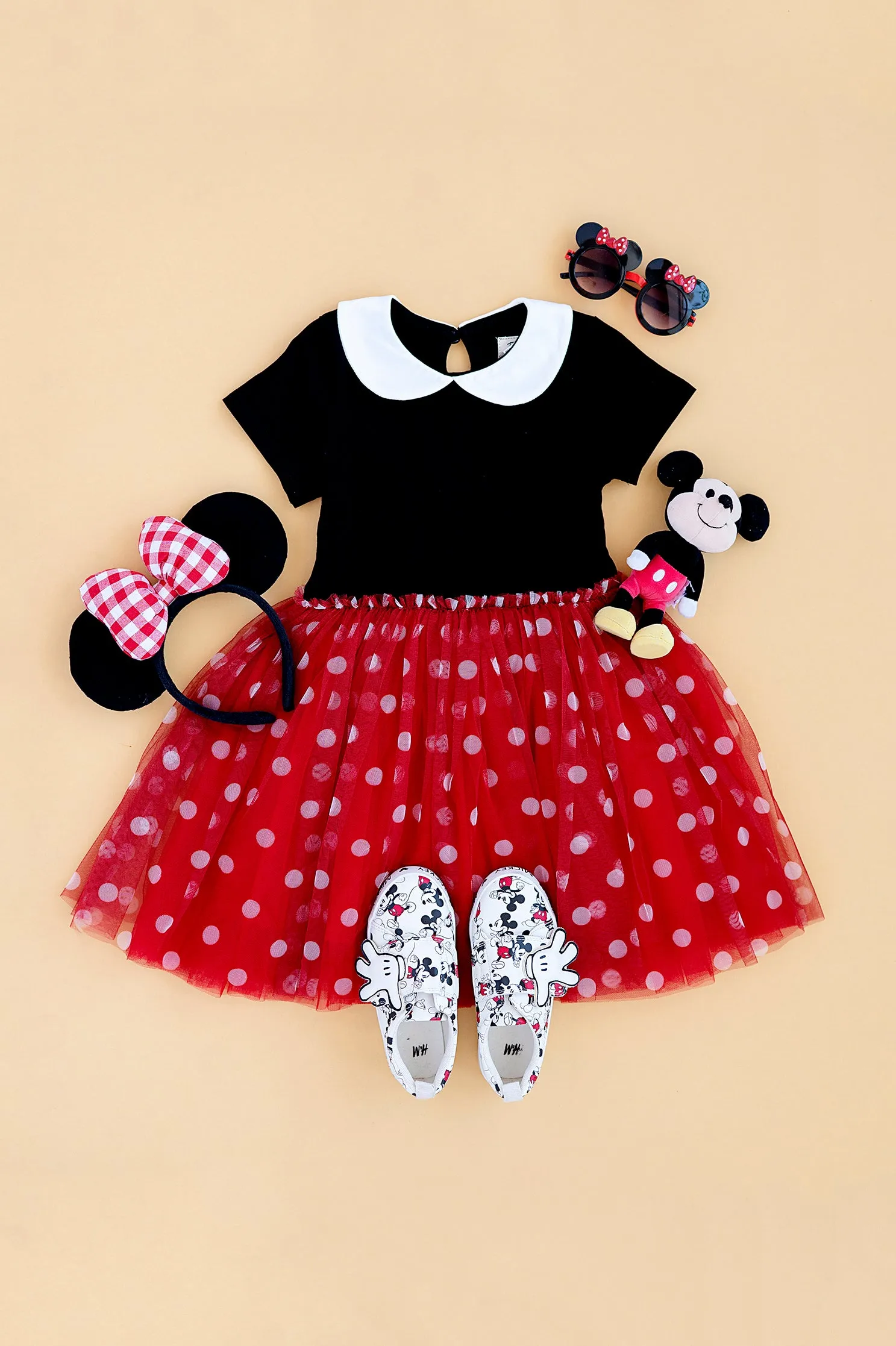 PREORDER - Red Polka Dot Vacation Dress