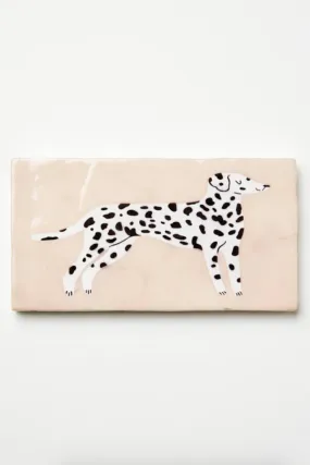 Pup Dalmation Tile