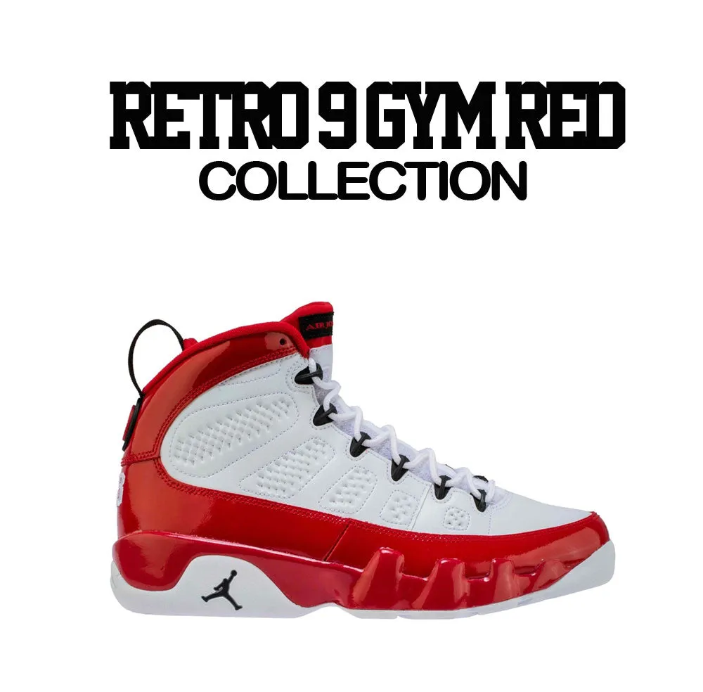 Retro 9 Gym Red Scared Money Shirt