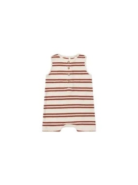 Rylee & Cru - Red Stripe Davis Romper