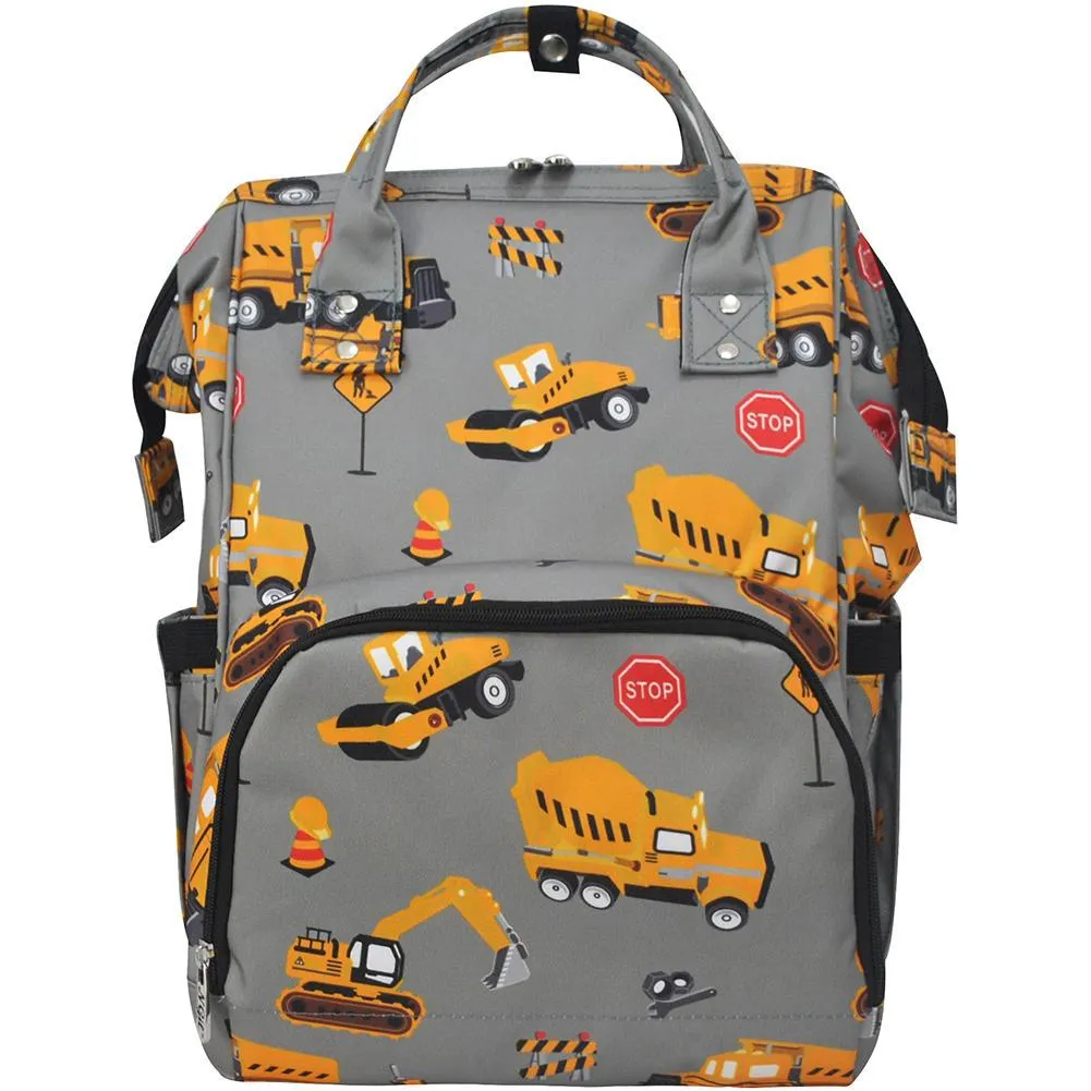 SALE! Construction Trucks NGIL Diaper Bag/Travel Backpack