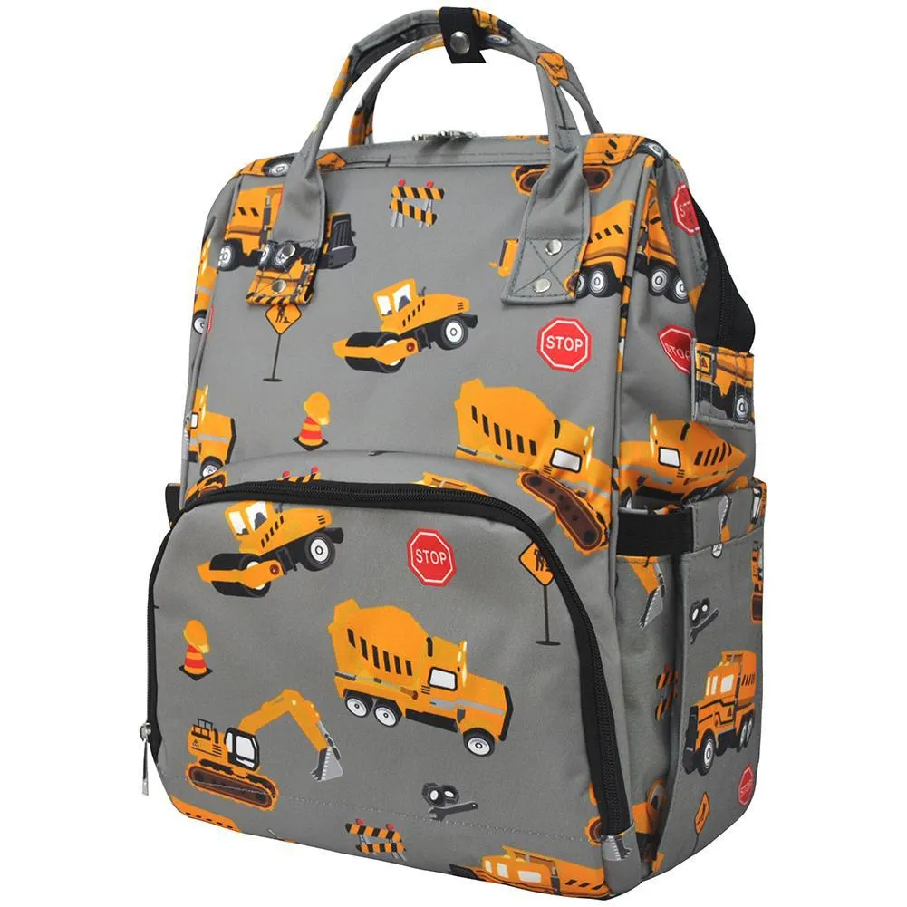 SALE! Construction Trucks NGIL Diaper Bag/Travel Backpack