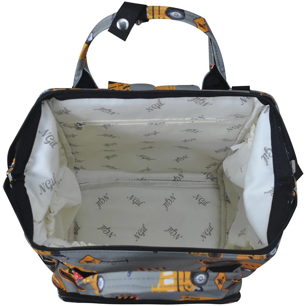 SALE! Construction Trucks NGIL Diaper Bag/Travel Backpack