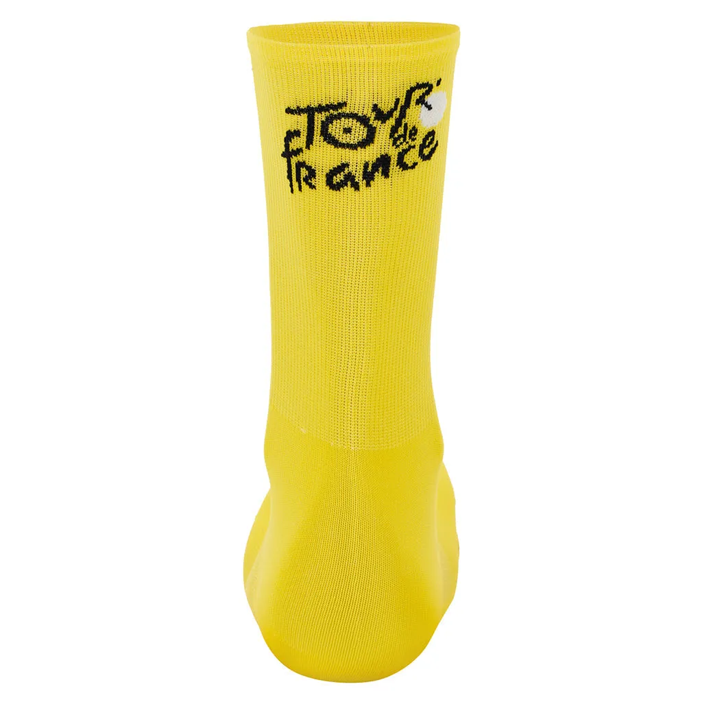 Santini TDF Overall Leader Socks - Yellow