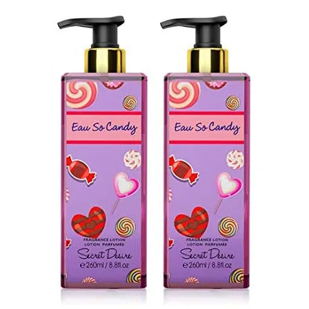 Secret Desire Eau So Candy Gift Set 2PC Body Lotion 8.8 oz