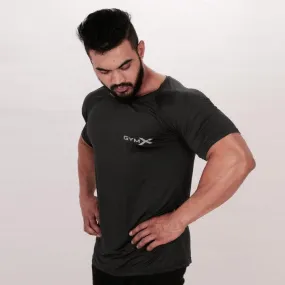 Shadow Grey Scoop Tee (Flex Dry Fit)- Sale