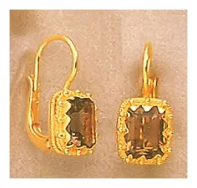 Siena Smoky Topaz Earrings