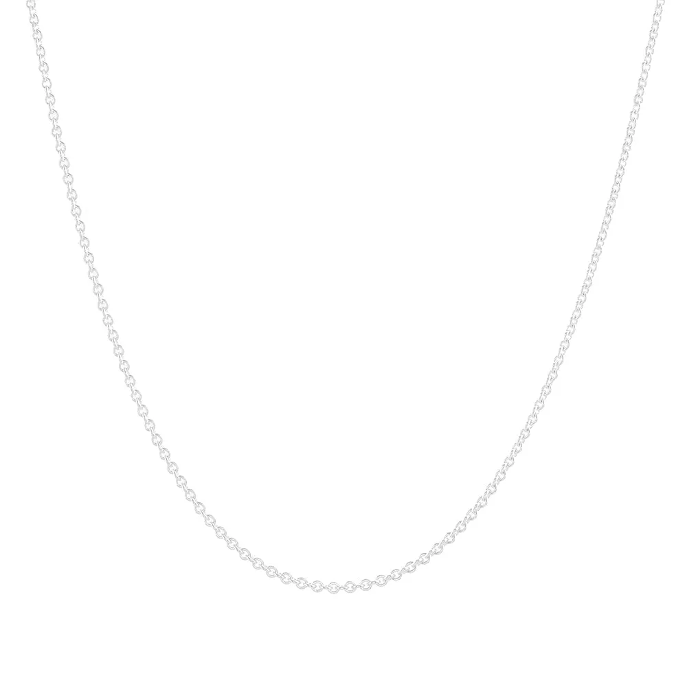 Silver Trace Chain Necklace