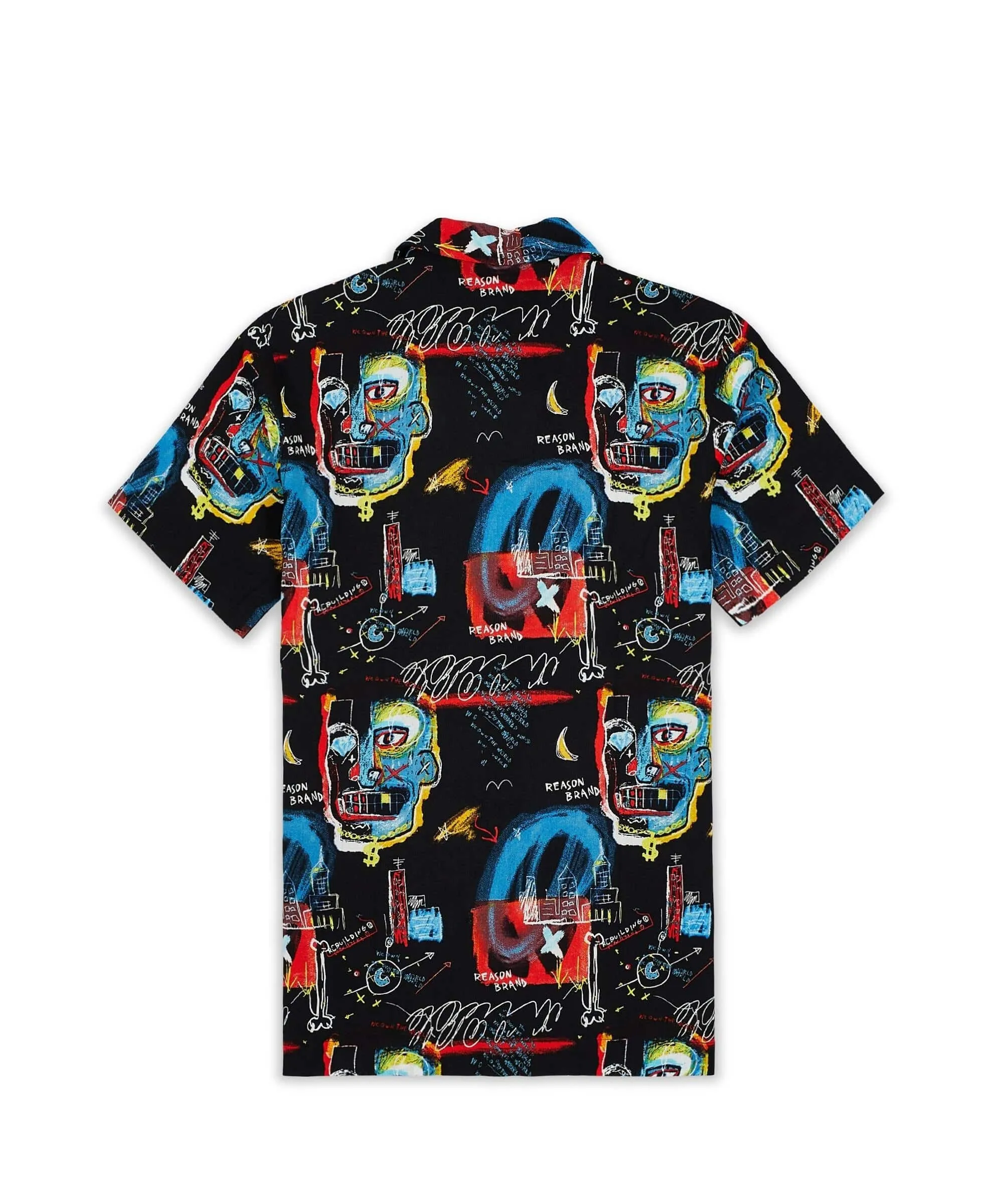 Street Art Allover Print Short Sleeve Shirt