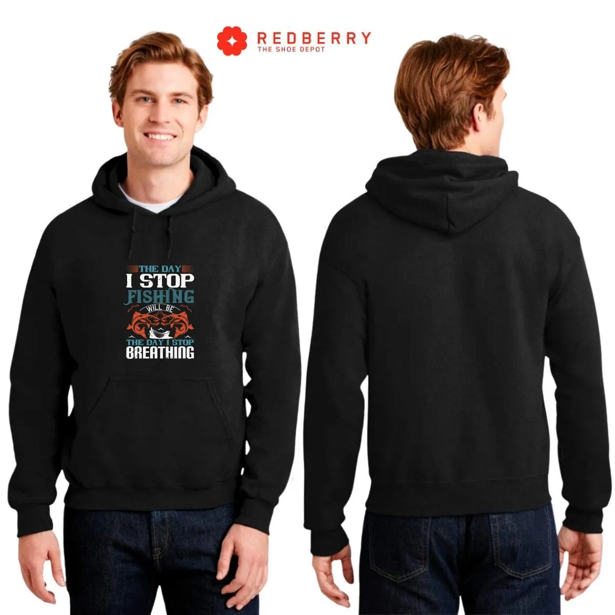 Sudadera Hombre  Hoodie Pescador Fishing Pesca 042