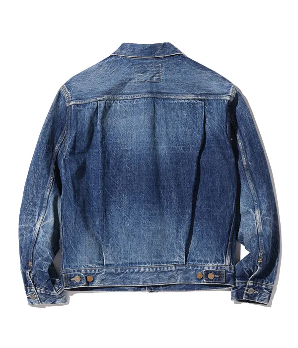 SUGARCANE TYPE 1953A DENIM JACKET AGED MODEL