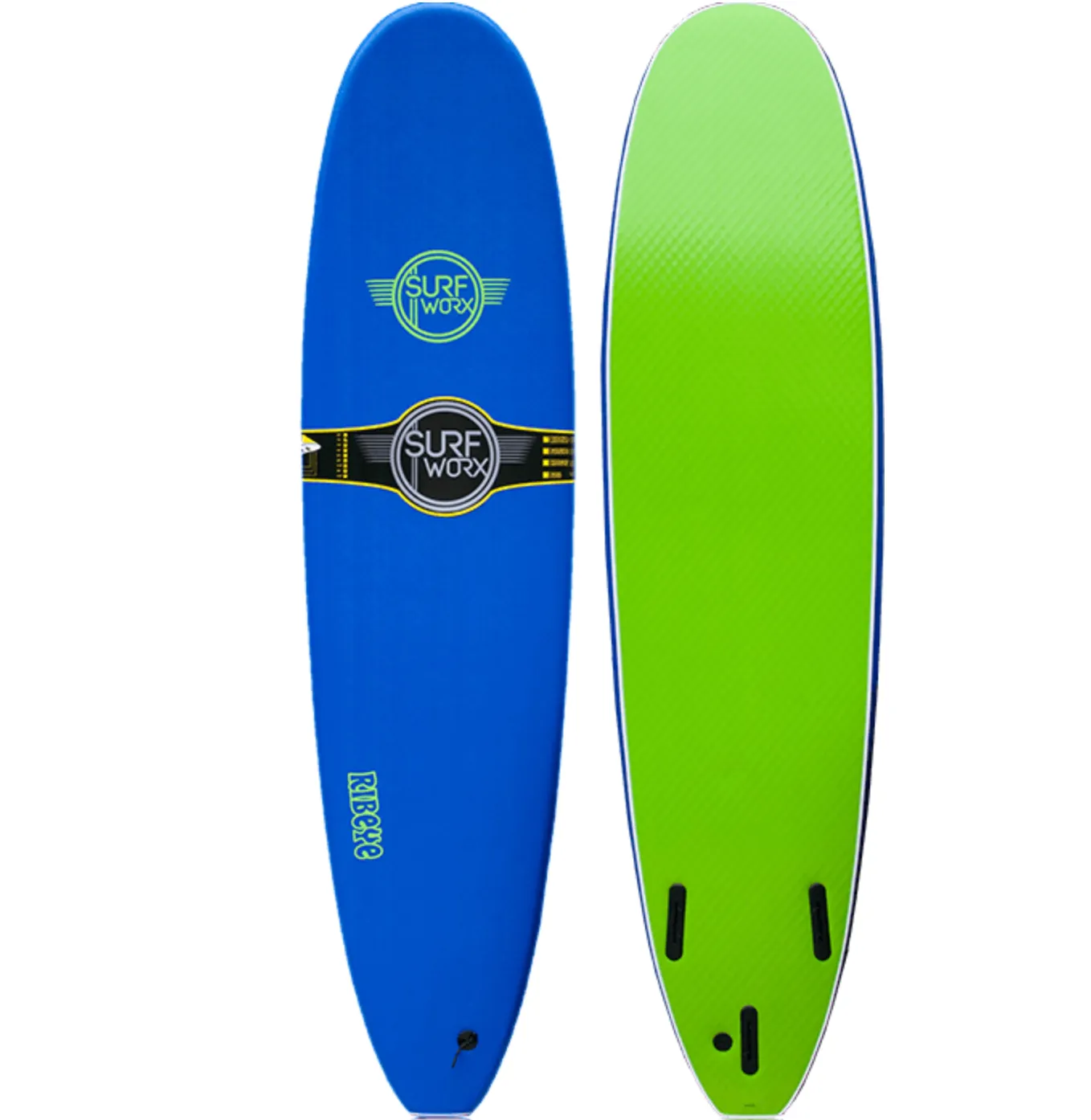 Surfworx Ribeye Mini Mal 8ft 0 Soft Surfboard - Navy