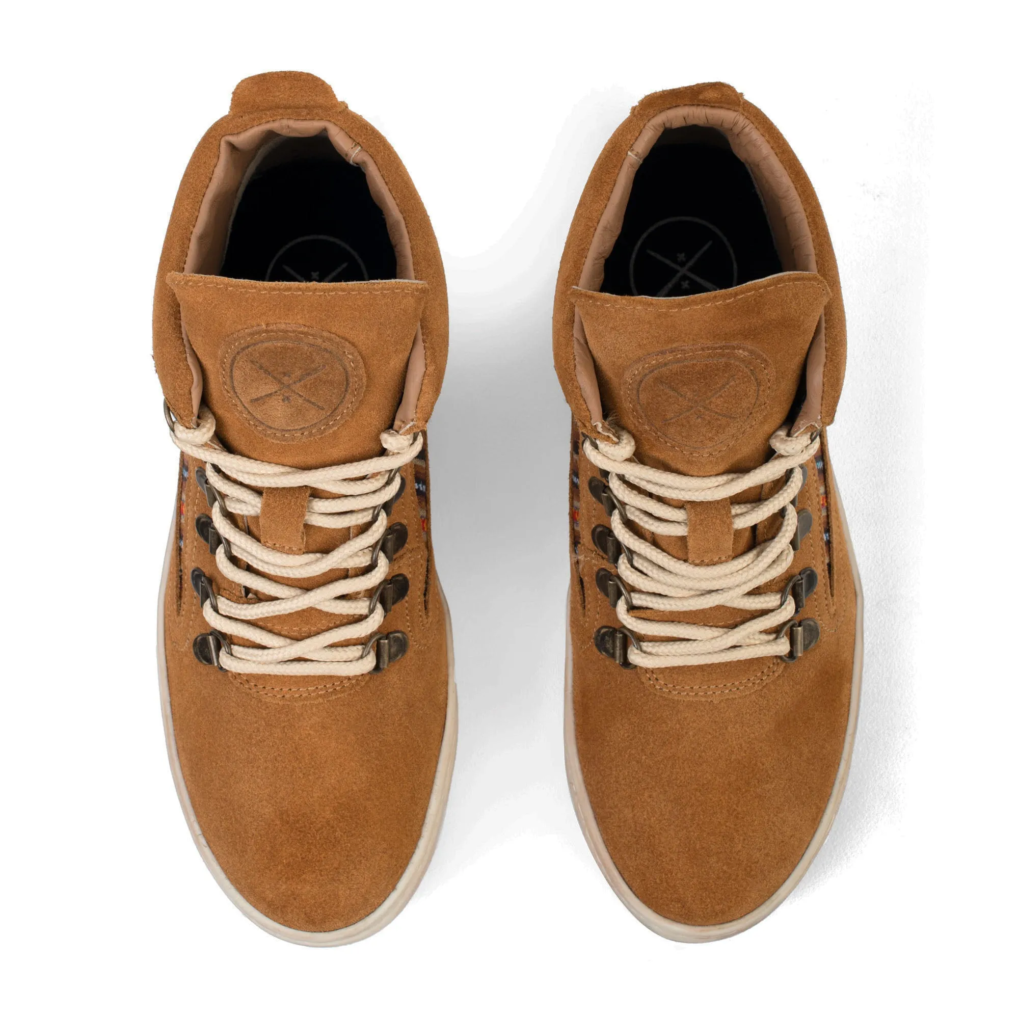 Tan Suede Camping Boot