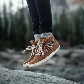 Tan Suede Camping Boot