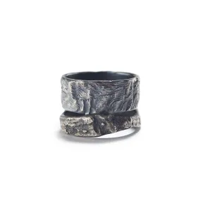 Textured 'Wood Bark' Band