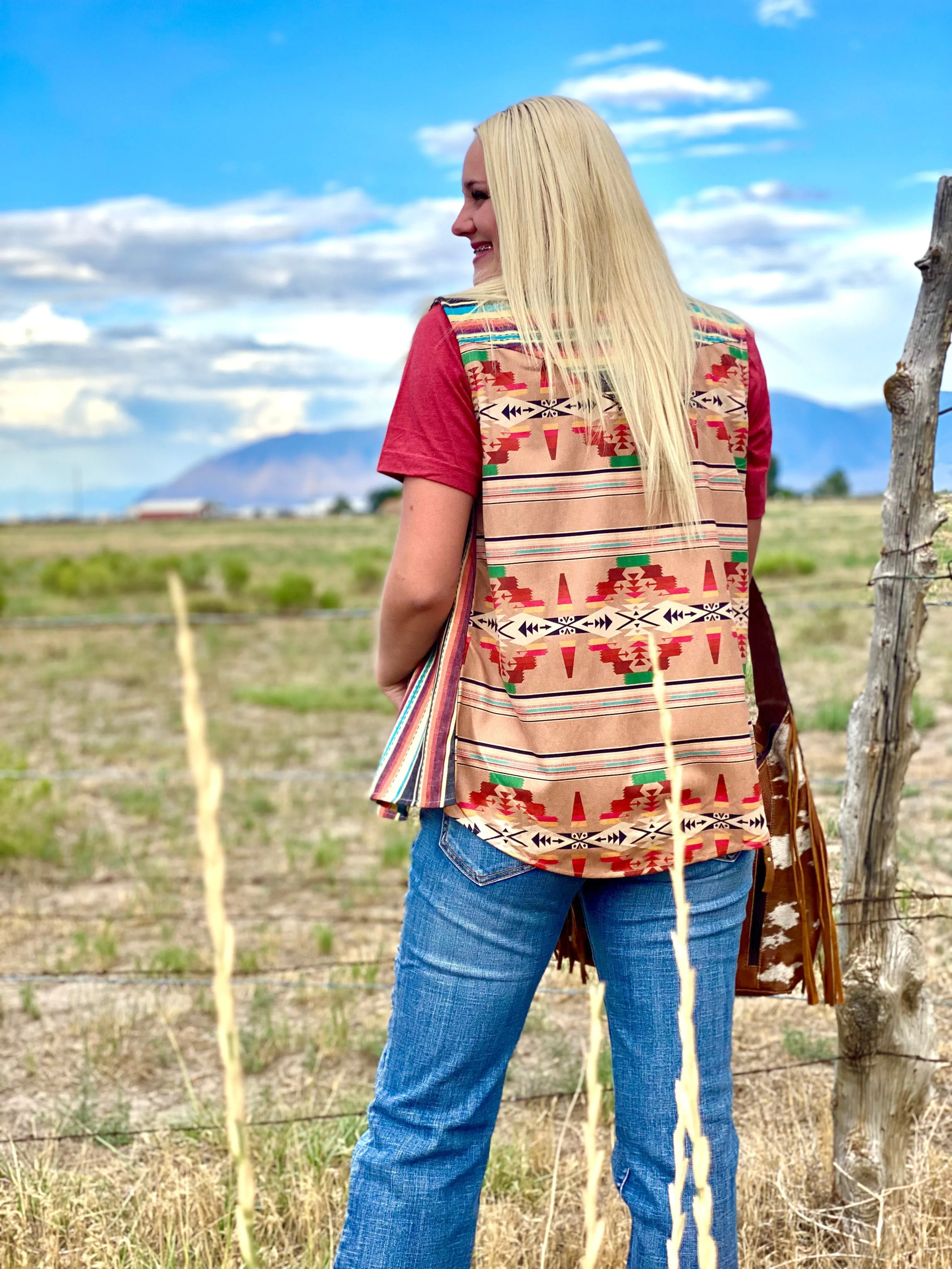 The Aztec Rodeo Nights Top