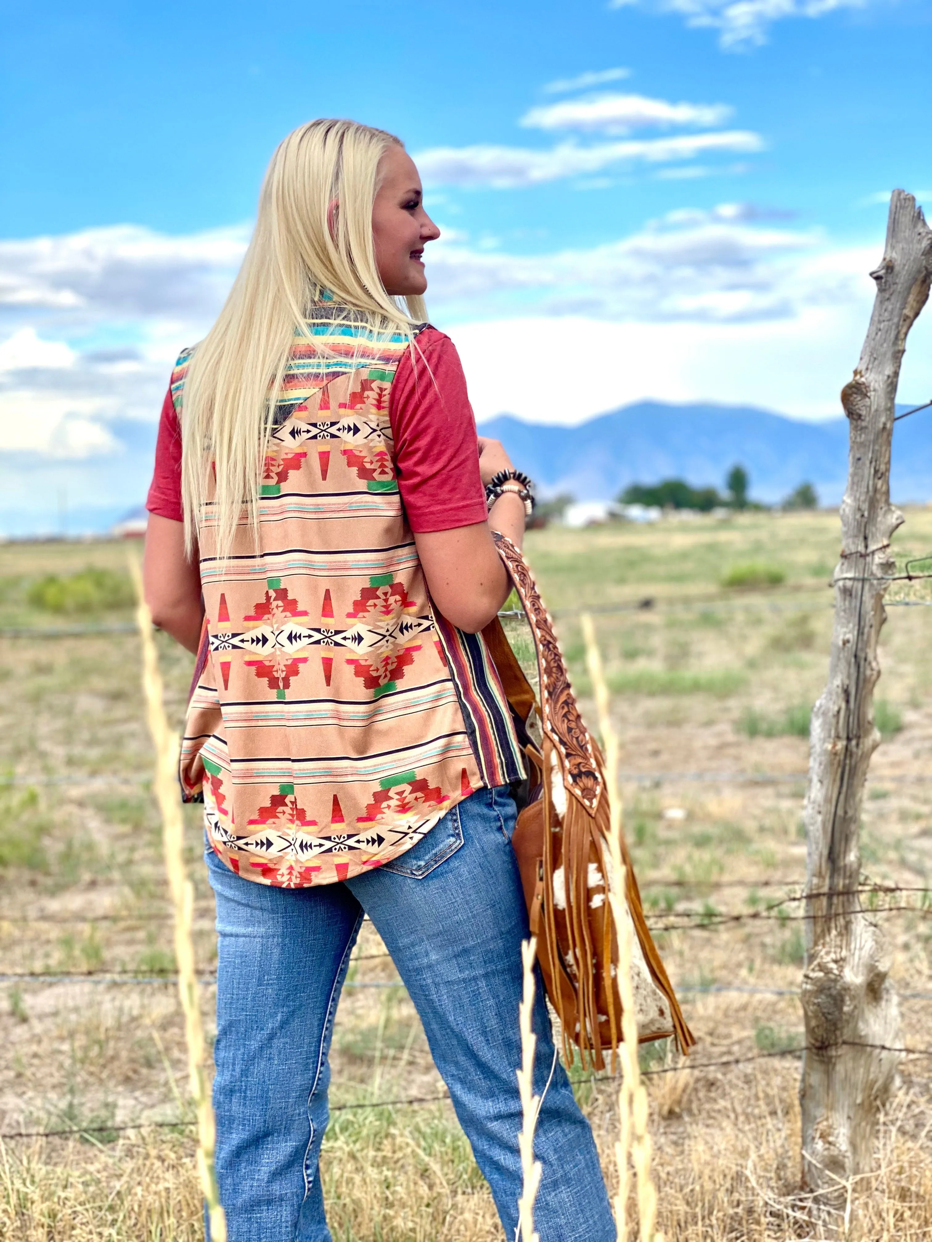 The Aztec Rodeo Nights Top