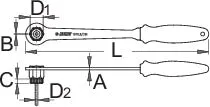 Unior Cassette Lockring Wrench With Guide 350