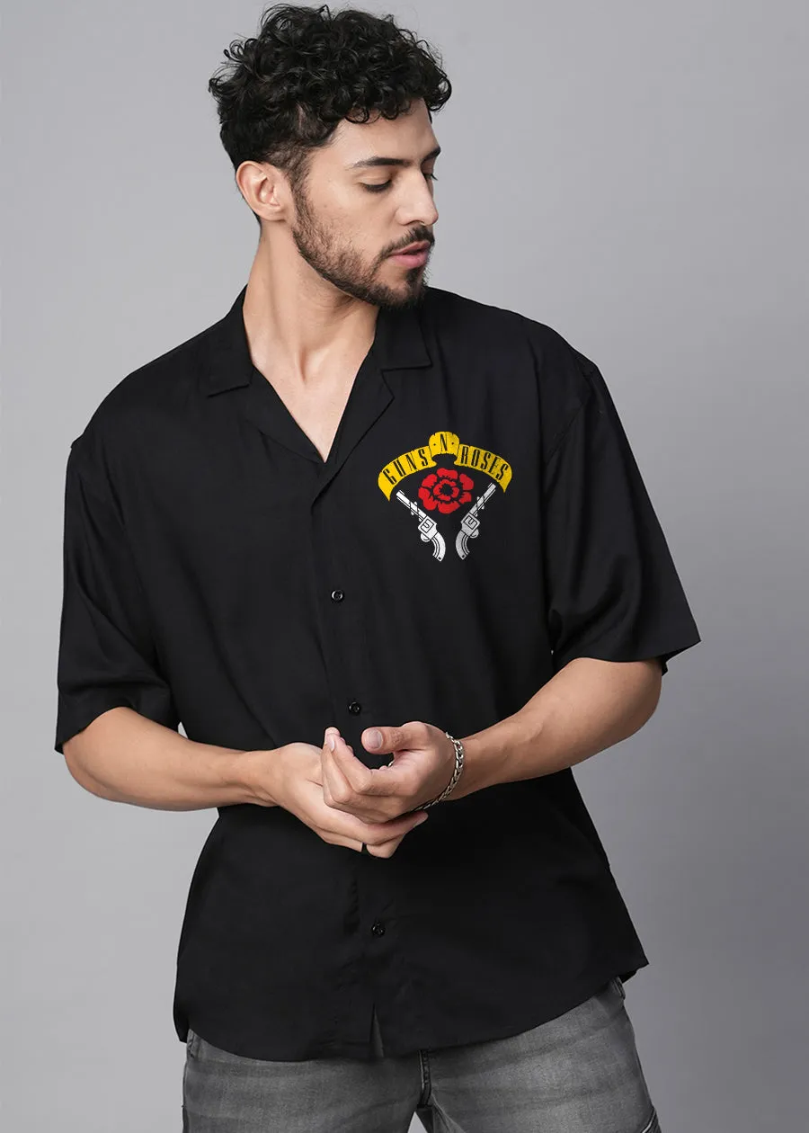 Use Your Illusion Mens Fluidic Oversized Shirt