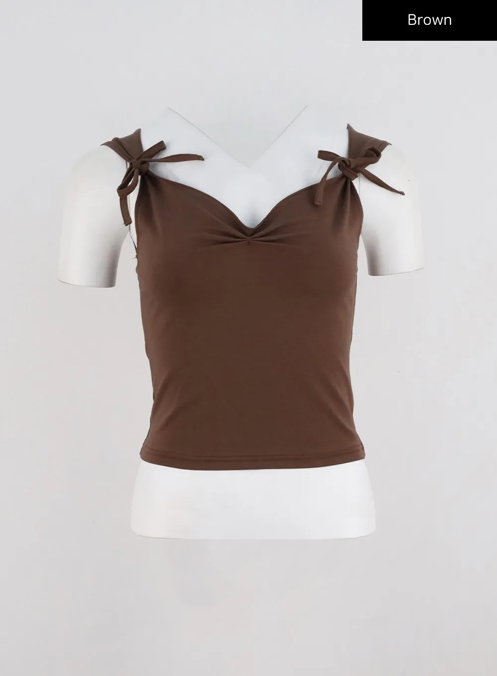 V-Neck Ribbon Top CG303