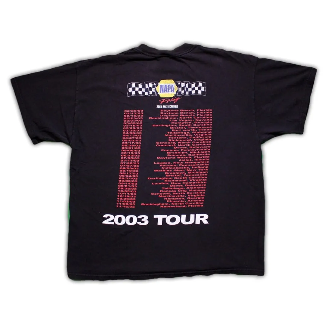 Vintage '03 Napa Racing Schedule Tour Tee