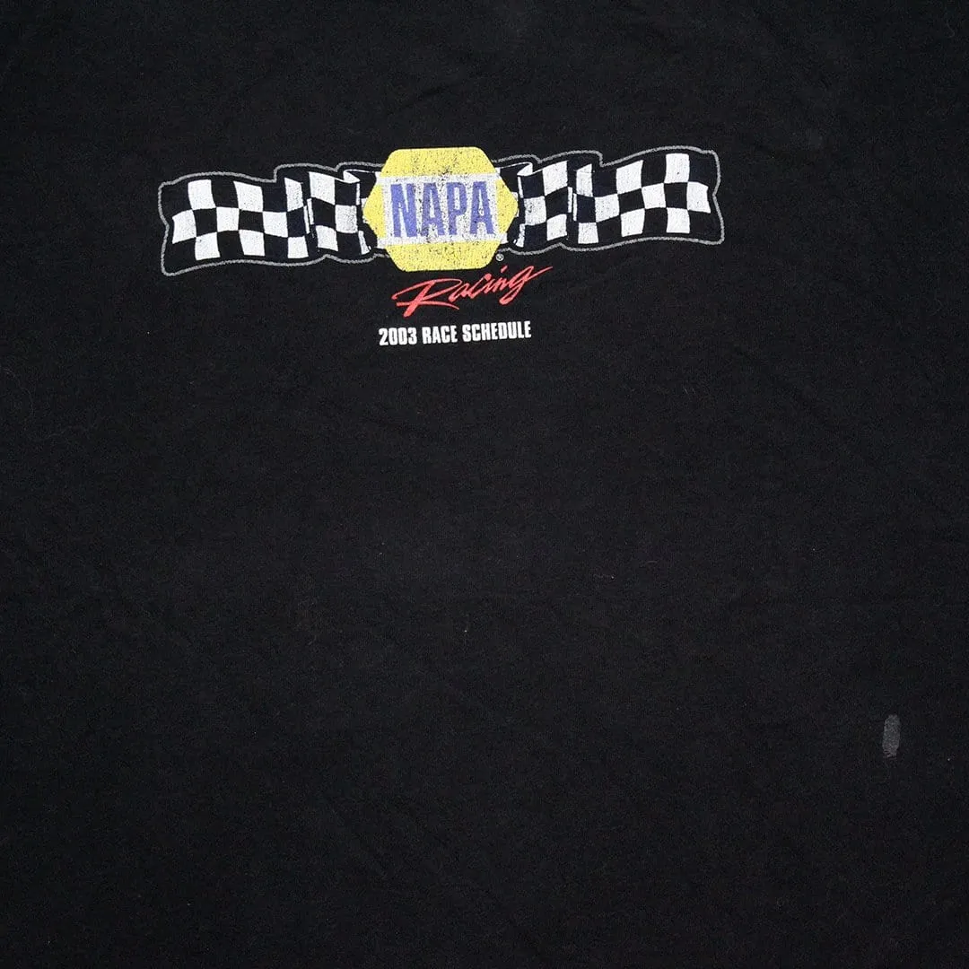 Vintage '03 Napa Racing Schedule Tour Tee