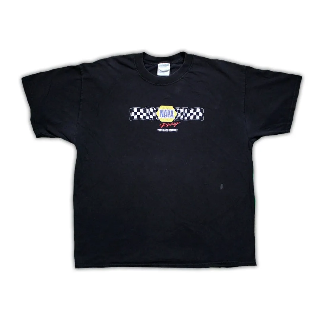 Vintage '03 Napa Racing Schedule Tour Tee