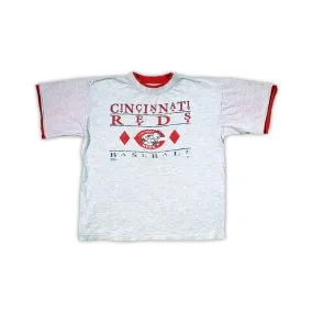 Vintage '91 Cincinnati Reds Baseball Tee (M)