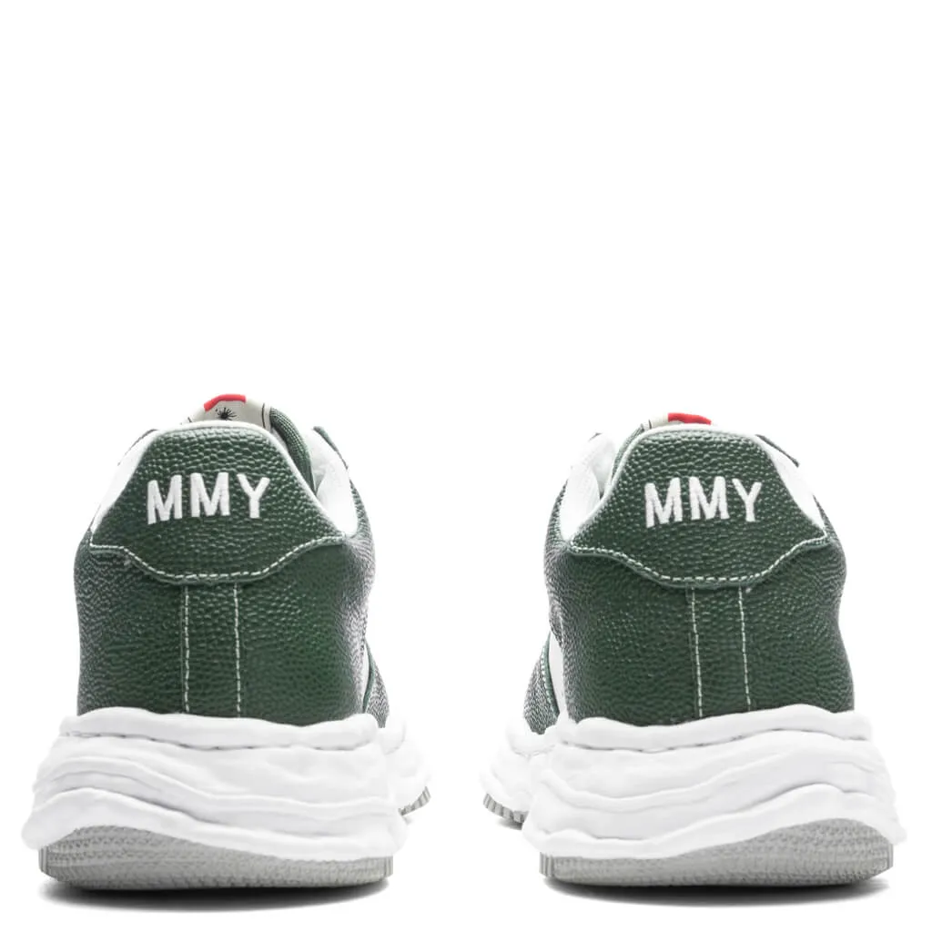 Wayne Low OG Sole Basket Leather - Green/White