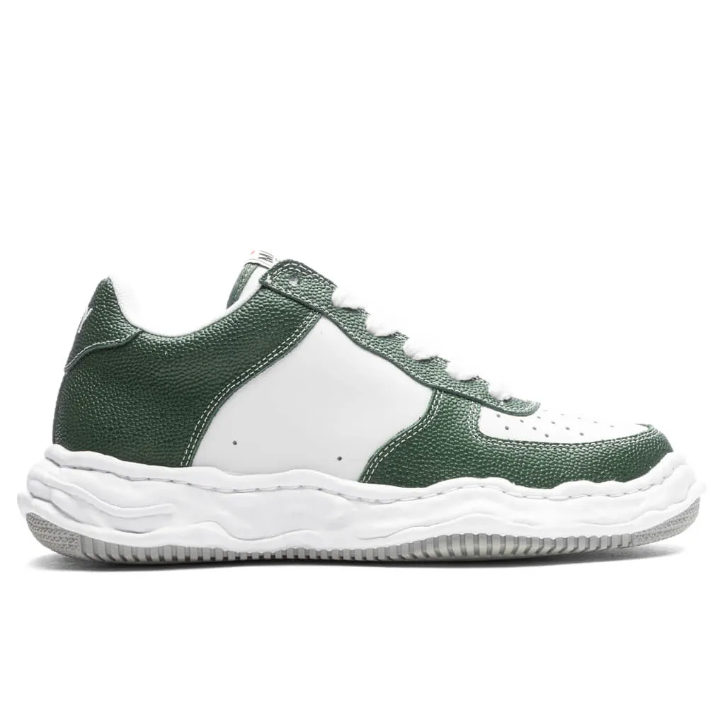 Wayne Low OG Sole Basket Leather - Green/White