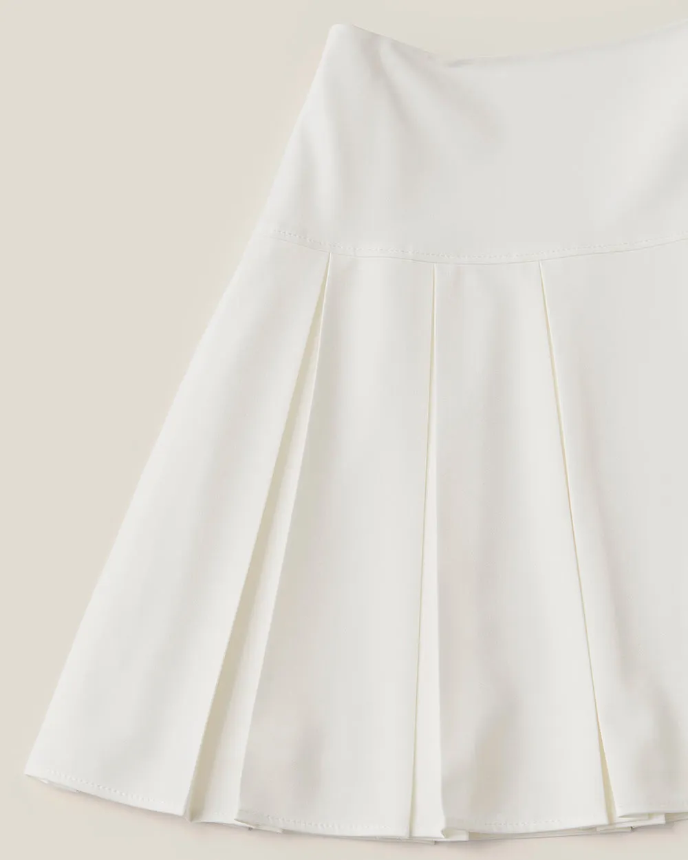 White Serena Skirt