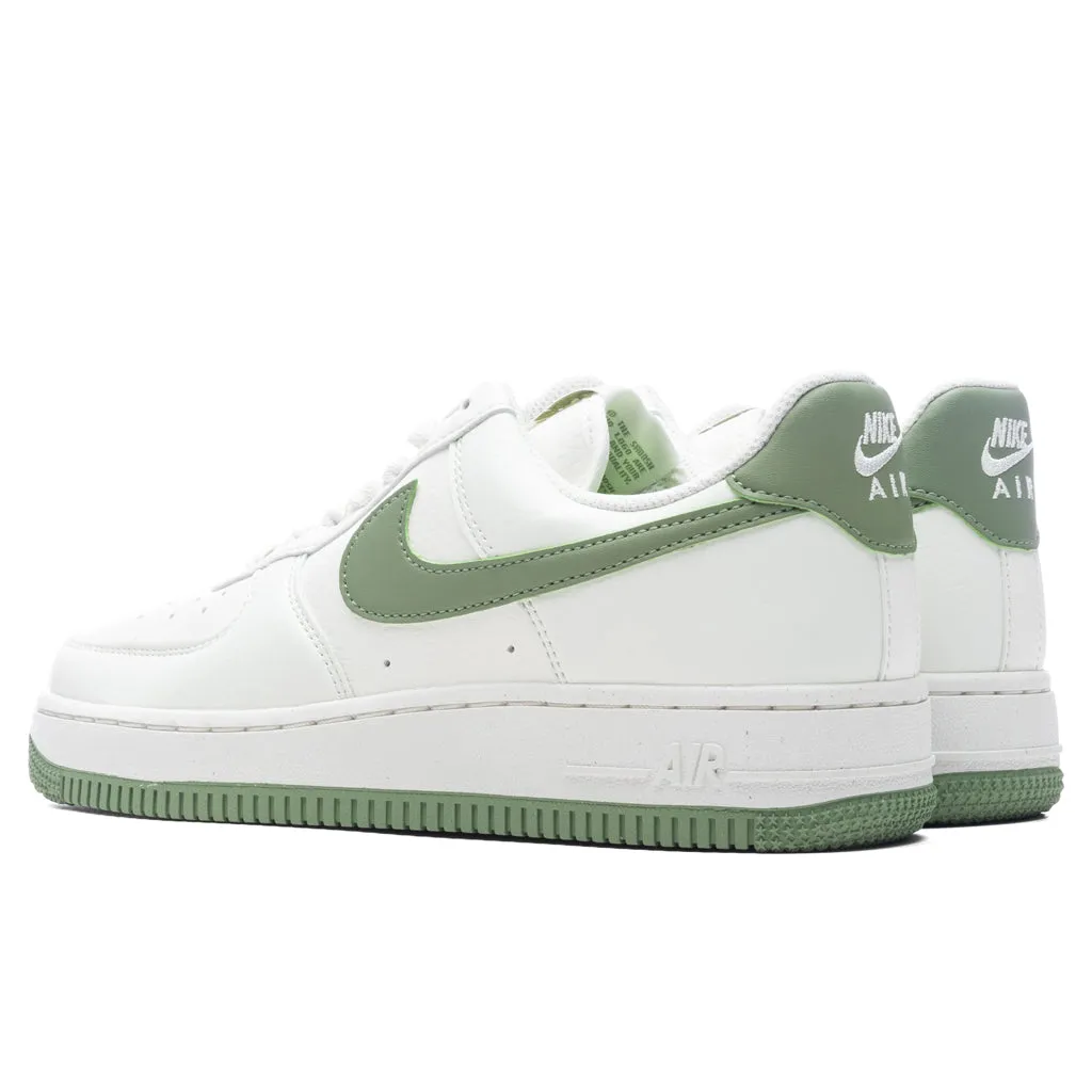 Women's Air Force 1 '07 Next Nature - Sail/Oil Green/Volt