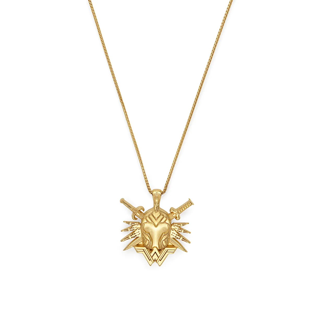 Wonder Woman Helmet Necklace