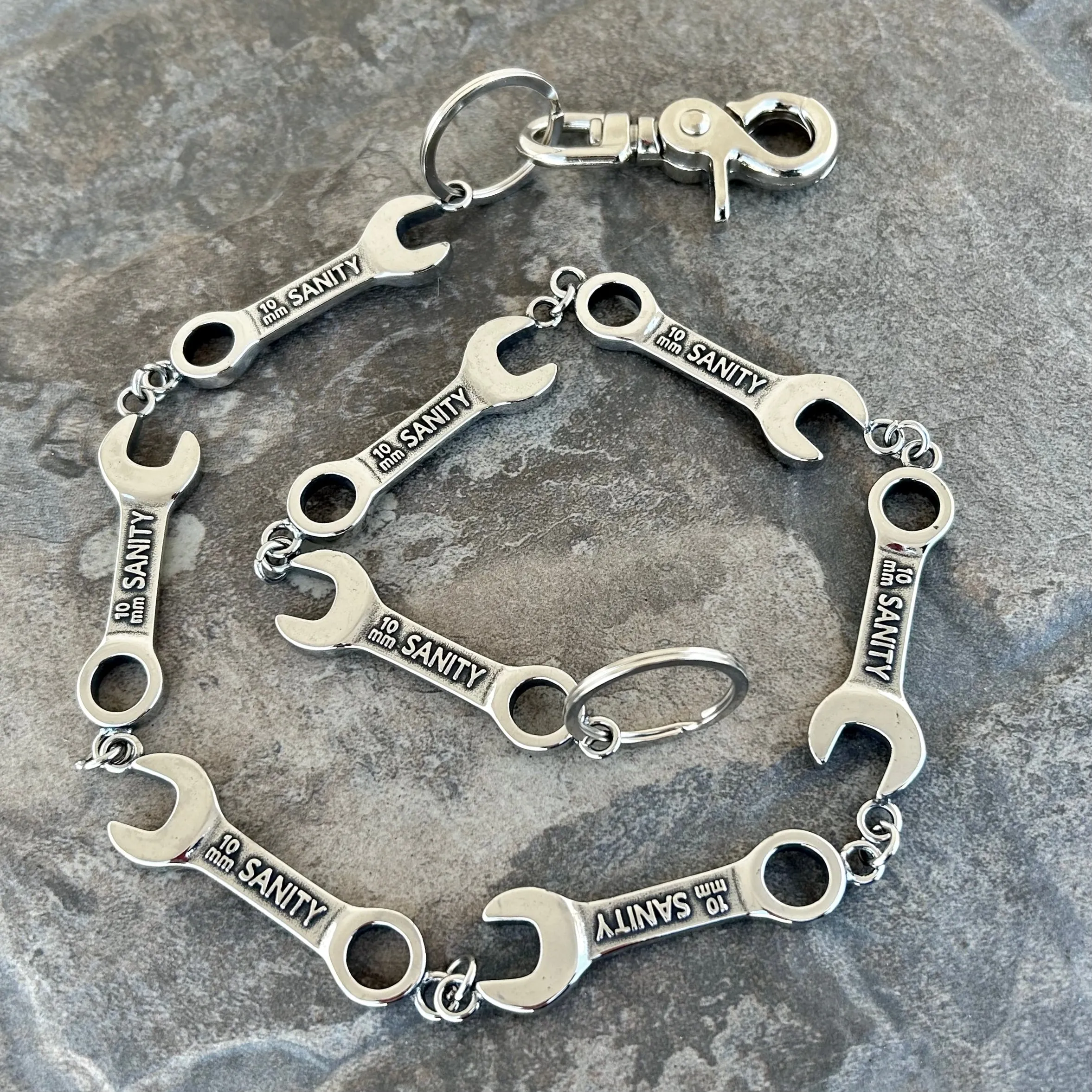 Wrench - Polished - Wallet Chain - WC01