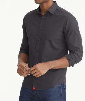 Wrinkle-Free Black Stone Shirt