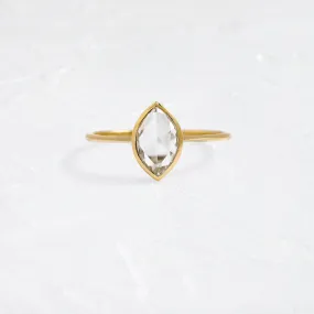 Zenith Ring, 0.93ct. Marquise Rose Cut